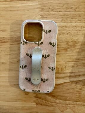 Pela Iphone 15 Pro Case Seashell Tulip Knit